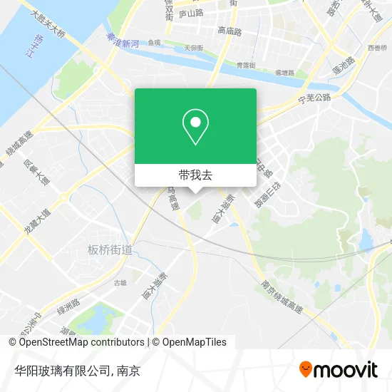 华阳玻璃有限公司地图