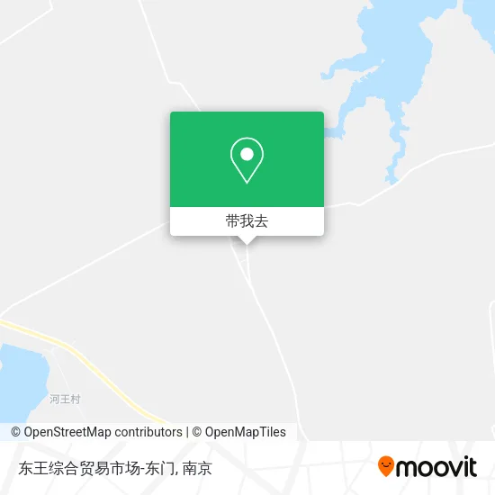 东王综合贸易市场-东门地图