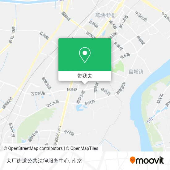 大厂街道公共法律服务中心地图