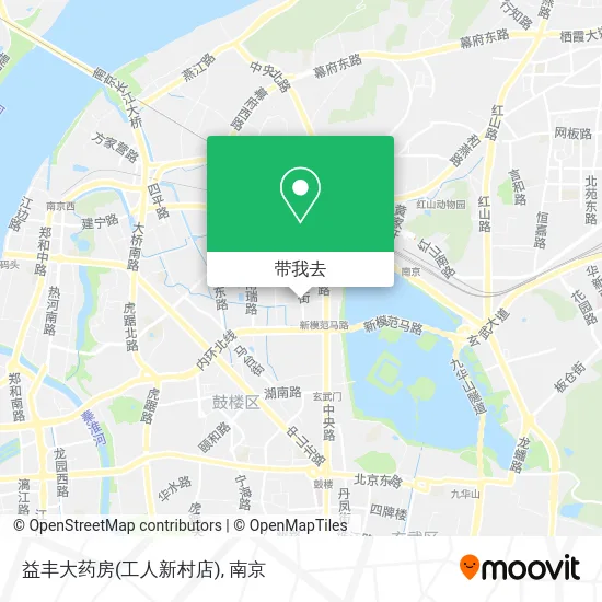 益丰大药房(工人新村店)地图