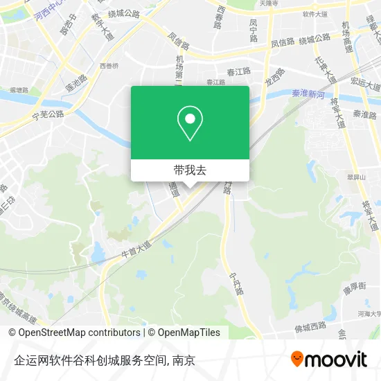 企运网软件谷科创城服务空间地图