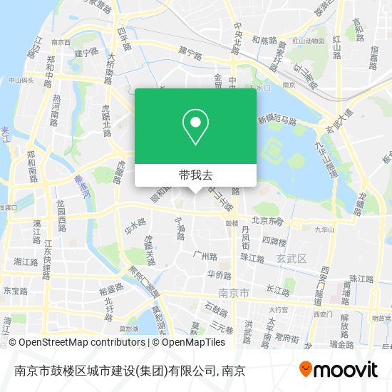 南京市鼓楼区城市建设(集团)有限公司地图