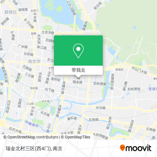 瑞金北村三区(西4门)地图