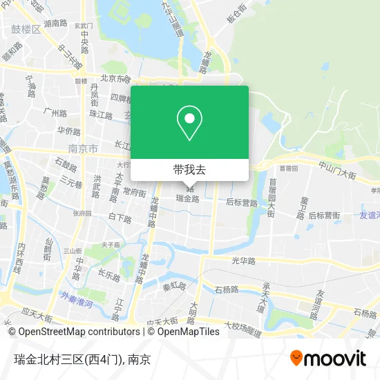 瑞金北村三区(西4门)地图