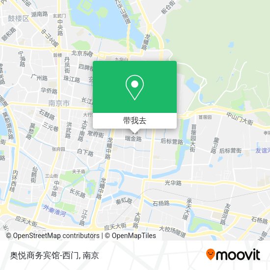 奥悦商务宾馆-西门地图
