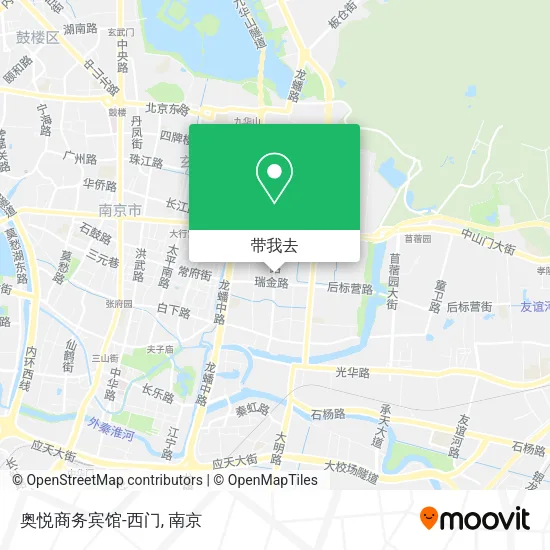 奥悦商务宾馆-西门地图