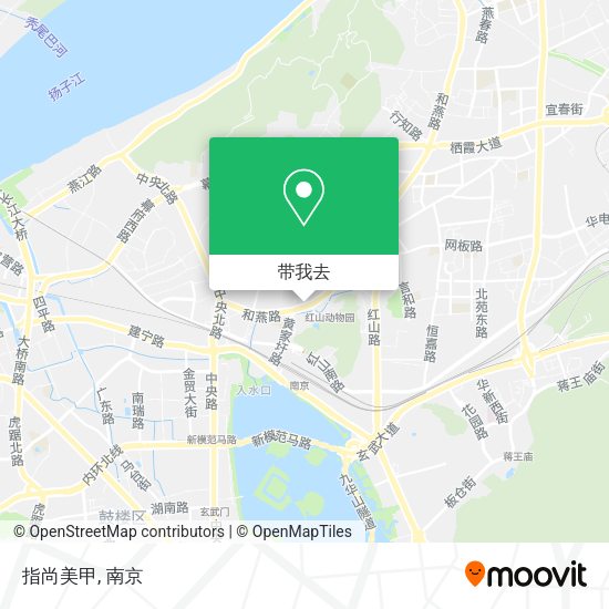 指尚美甲地图