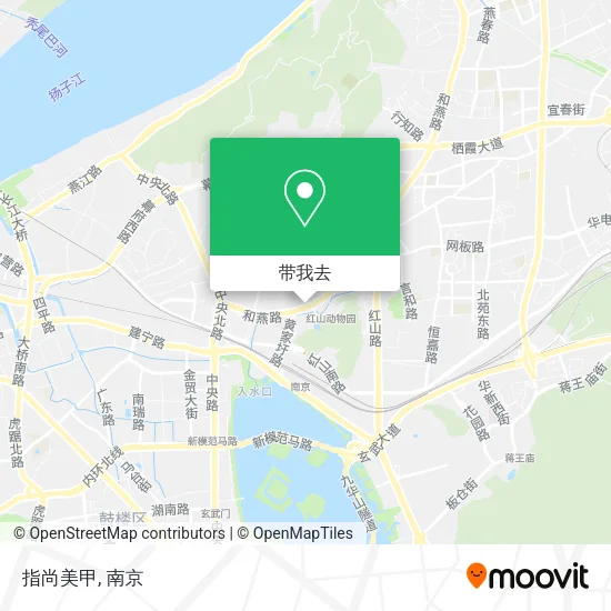 指尚美甲地图