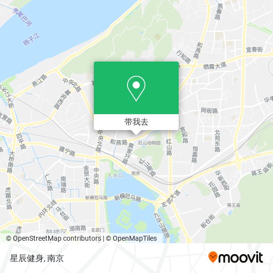 星辰健身地图