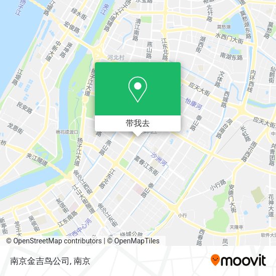 南京金吉鸟公司地图
