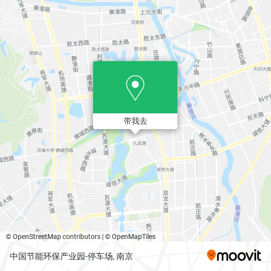 中国节能环保产业园-停车场地图
