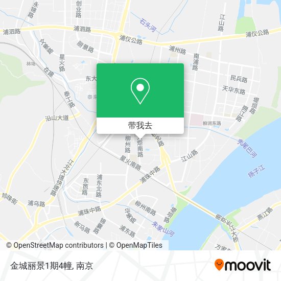 金城丽景1期4幢地图