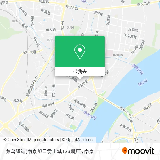 菜鸟驿站(南京旭日爱上城123期店)地图