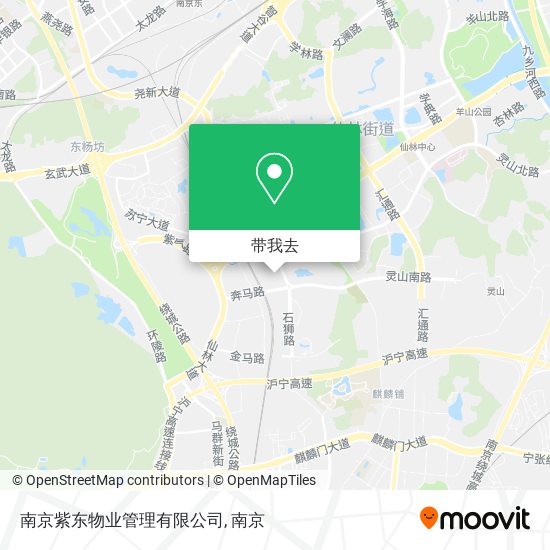南京紫东物业管理有限公司地图