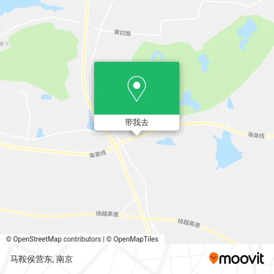 马鞍侯营东地图