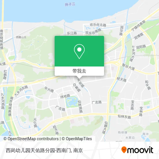 西岗幼儿园天佑路分园-西南门地图