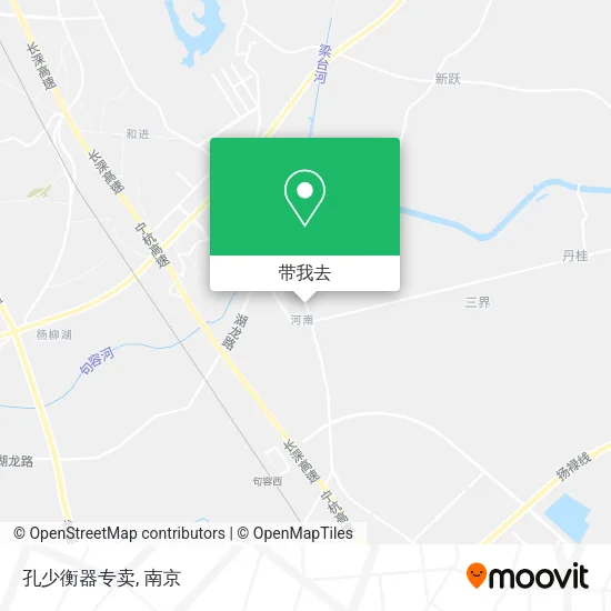 孔少衡器专卖地图