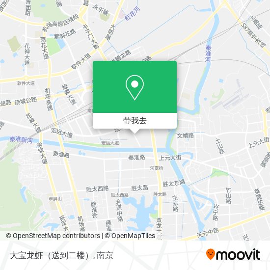 大宝龙虾（送到二楼）地图