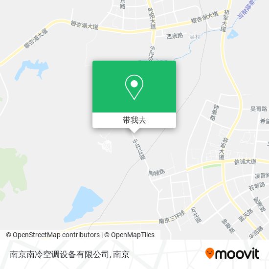 南京南冷空调设备有限公司地图
