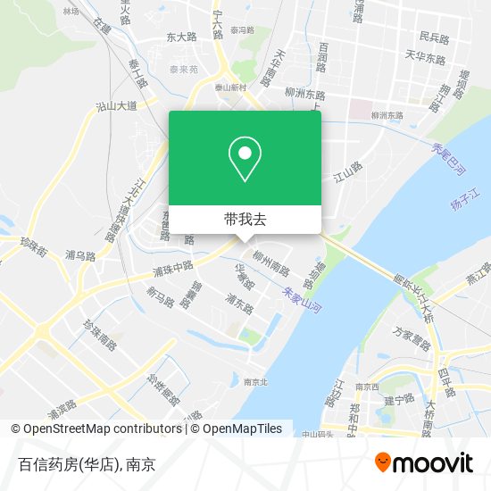 百信药房(华店)地图
