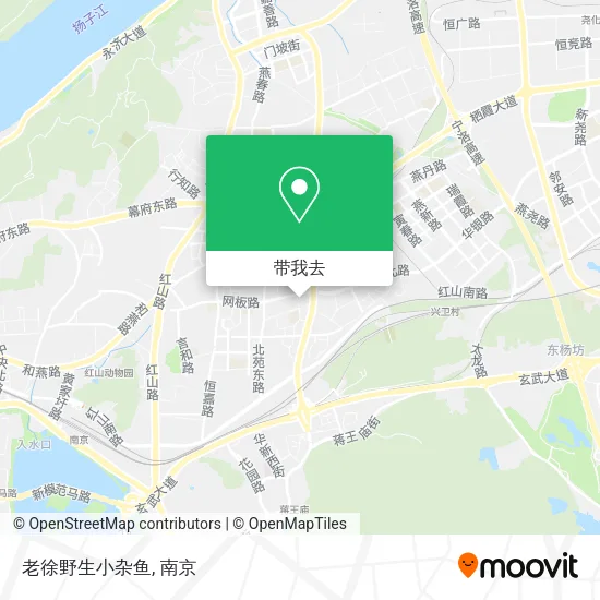 老徐野生小杂鱼地图