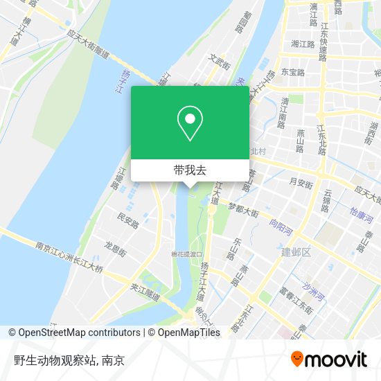 野生动物观察站地图