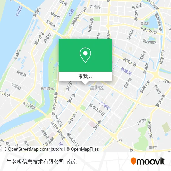 牛老板信息技术有限公司地图