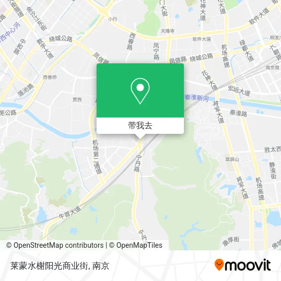 莱蒙水榭阳光商业街地图