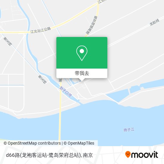 d66路(龙袍客运站-鹭岛荣府总站)地图