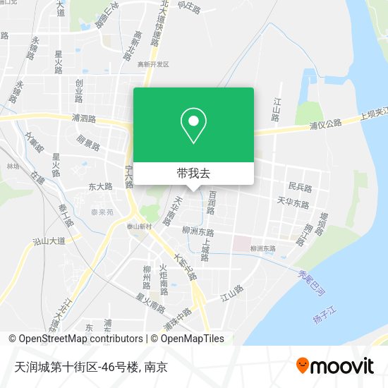 天润城第十街区-46号楼地图
