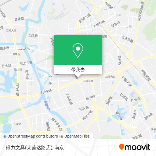 得力文具(莱茵达路店)地图