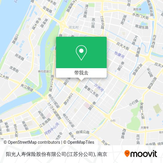 阳光人寿保险股份有限公司(江苏分公司)地图