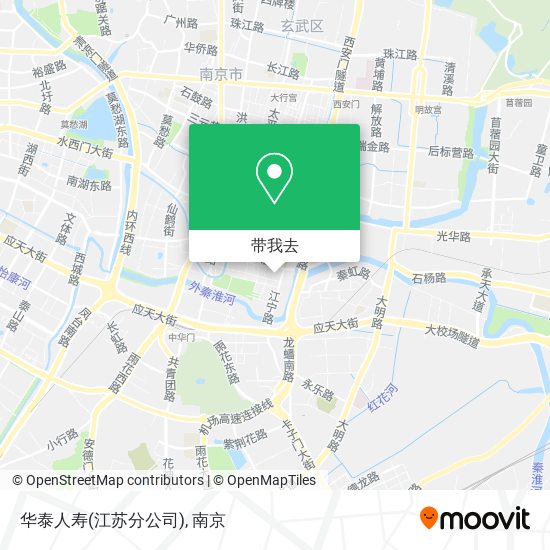 华泰人寿(江苏分公司)地图