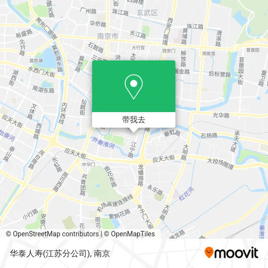 华泰人寿(江苏分公司)地图