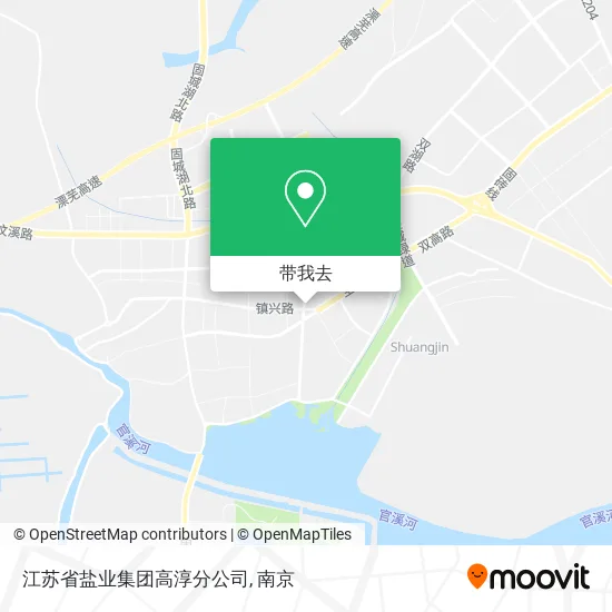 江苏省盐业集团高淳分公司地图