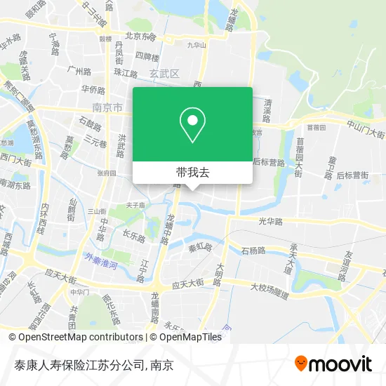 泰康人寿保险江苏分公司地图