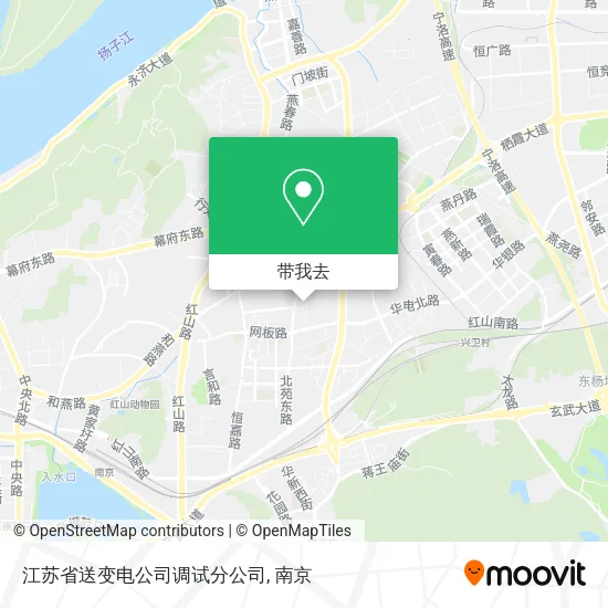 江苏省送变电公司调试分公司地图