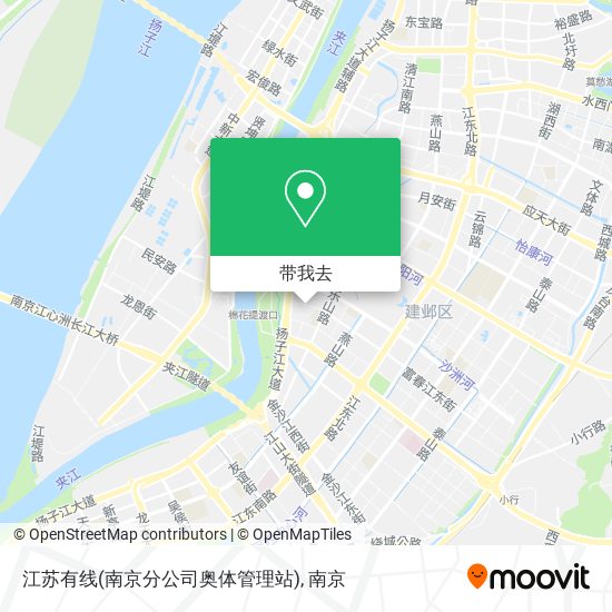 江苏有线(南京分公司奥体管理站)地图