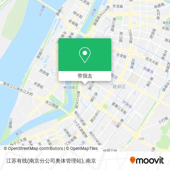 江苏有线(南京分公司奥体管理站)地图
