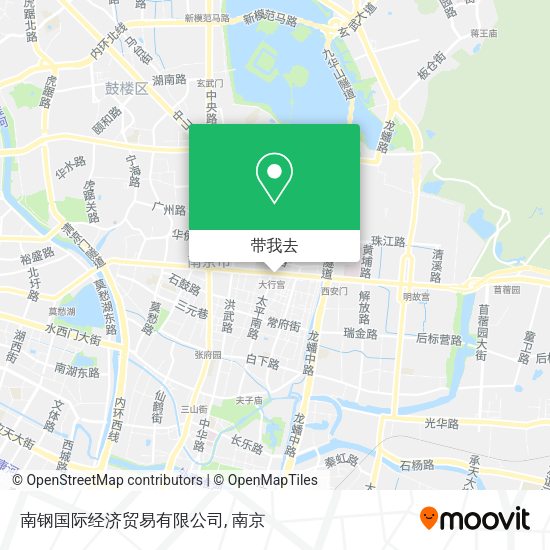 南钢国际经济贸易有限公司地图
