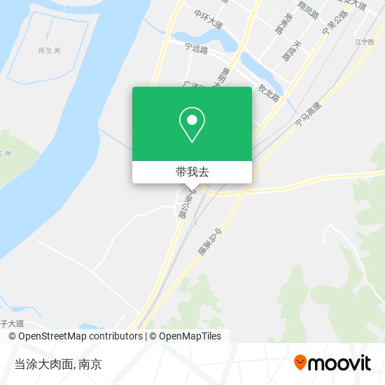 当涂大肉面地图