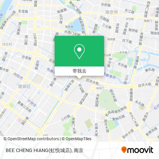 BEE CHENG HIANG(虹悦城店)地图