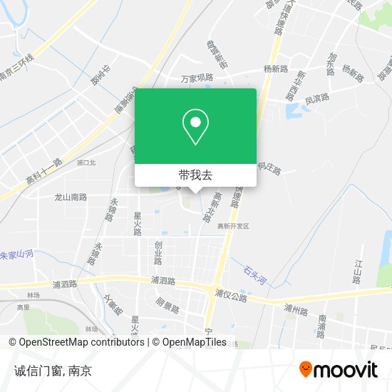 诚信门窗地图