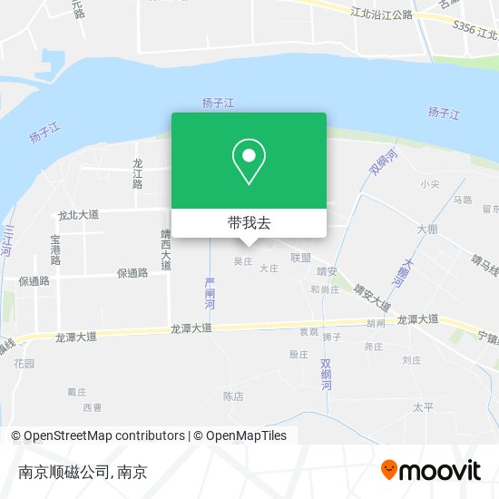 南京顺磁公司地图