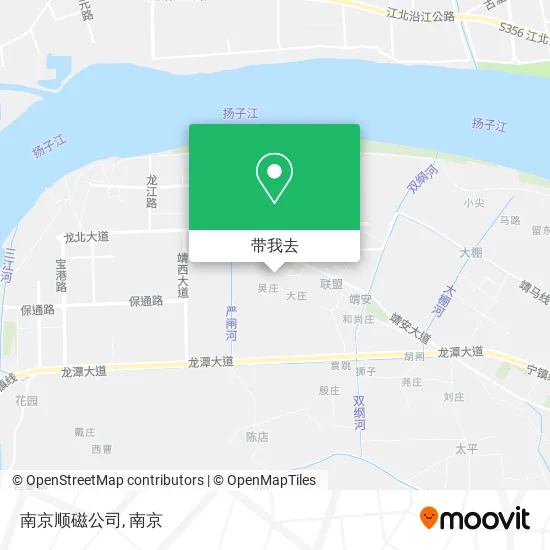南京顺磁公司地图