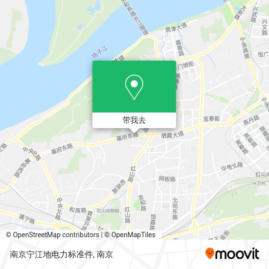 南京宁江地电力标准件地图