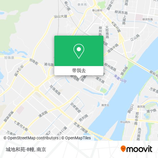 城地和苑-8幢地图