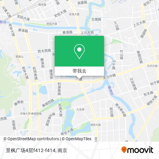 景枫广场4层f412-f414地图