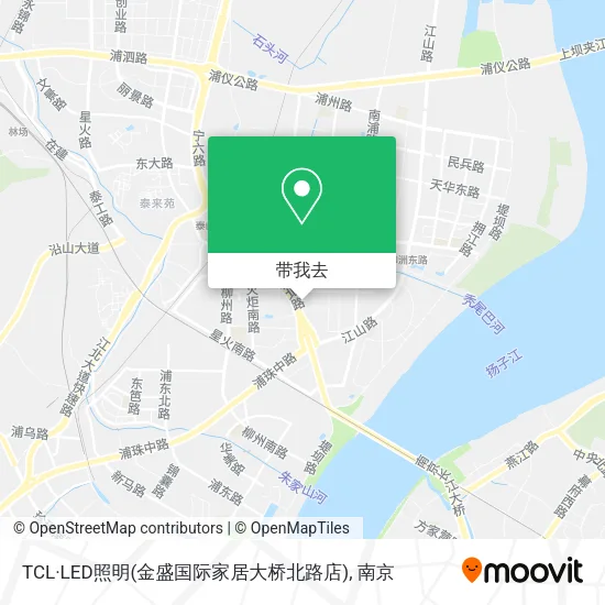 TCL·LED照明(金盛国际家居大桥北路店)地图