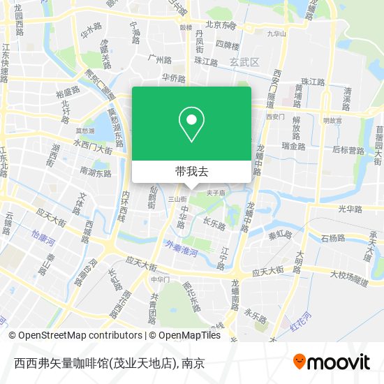 西西弗矢量咖啡馆(茂业天地店)地图